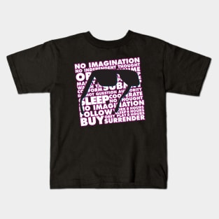 Obey Consume Conform Kids T-Shirt